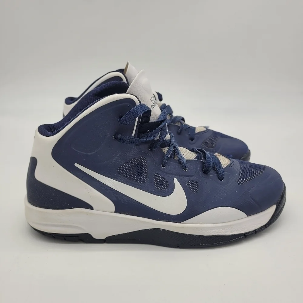 Nike Shoes 7 Youth Boys Hyper Guard Up Basketball Sneaker Navy Blue 551640 401